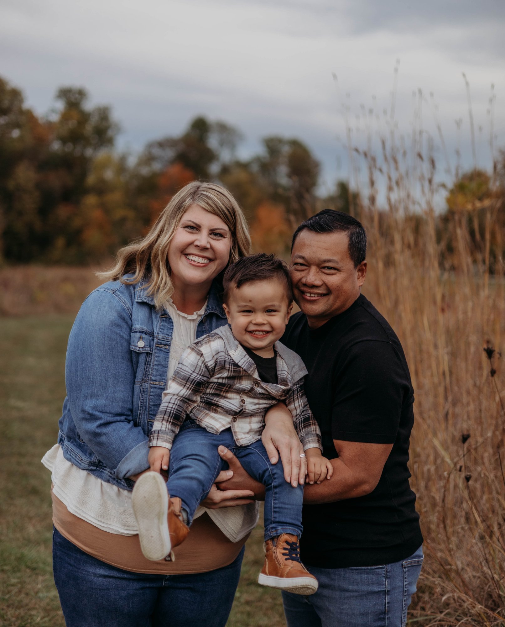 The Alejo Family — Dennis, Emily, and their son